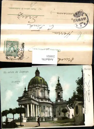210521,Pieomonte Torino Un saluto da Superga La Basilica Kirche