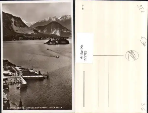222786,Piemonte Lago Maggiore Stresa Borromeo Isola Bella Insel