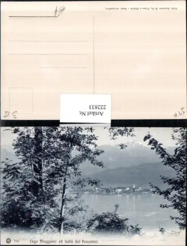 222833,Piemonte Lago Maggiore ed Isola d Pescatori Partie