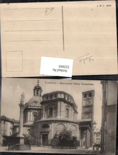 222845,Piemonte Torino Turin Santuario della Consolata Gebäude Säule