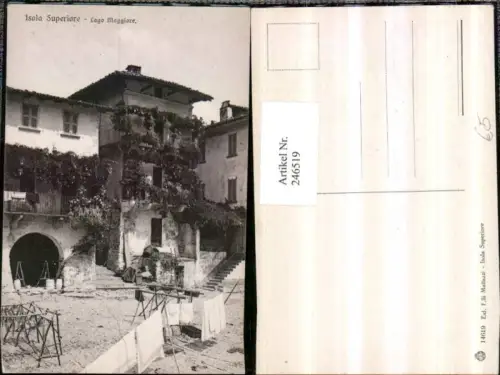 246519,Lago Maggiore Isola Insel Superiore Hausansicht