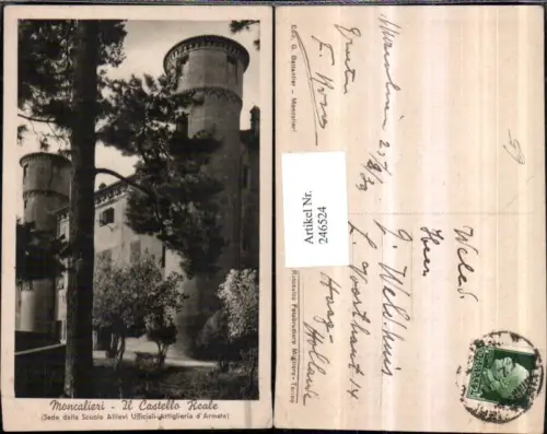 246524,Moncalieri Il Castello Reale Burg
