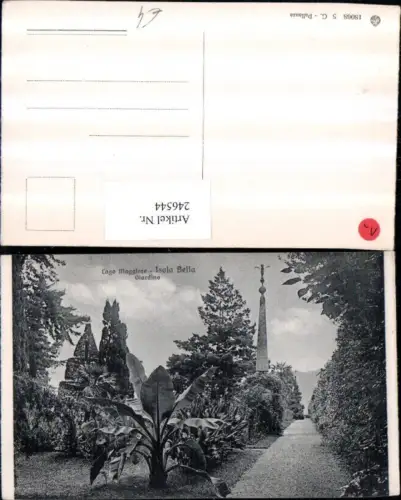 246544,Lago Maggiore Isola Bella Giardino Garten Partie