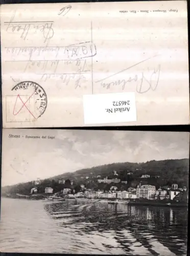 246572,Stresa Panoram dal Lago Teilansicht