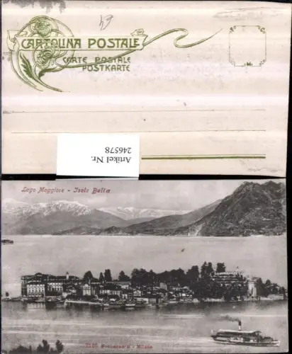246578,Lago Maggiore Isola Bella Insel Totale