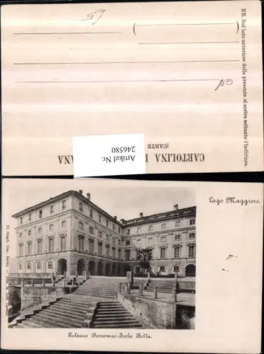 246580,Lago Maggiore Palazzo Borromeo Isola Bella