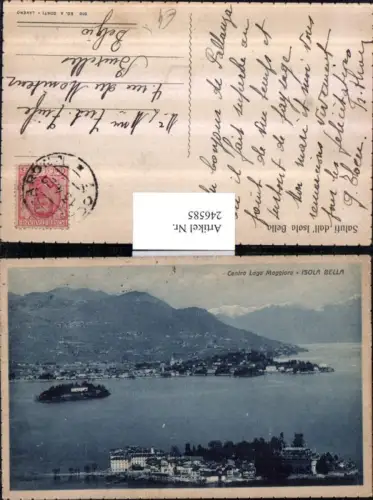 246585,Lago Maggiore Isola Bella Insel Totale m. Pallanza