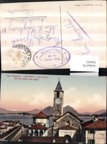246593,Lago Maggiore Baveno La Chiesa Kirche