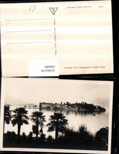 246606,Lago Maggiore Isola Bella Borromeo Insel Totale