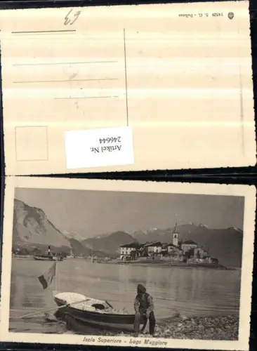 246644,Lago Maggiore Isola Superiore Totale Ruderboot