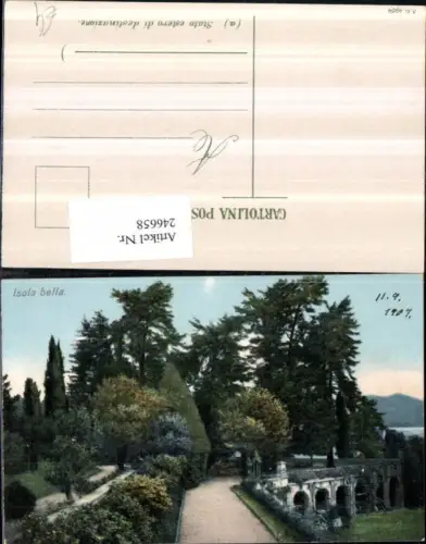 246658,Isola Bella Insel Garten Partie