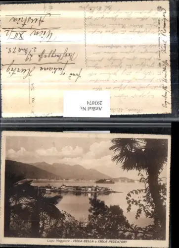 293074,Piemonte Verbano-Cusio-Ossola Lago Maggiore Isola Bella e Isola Pescatori b. Stresa