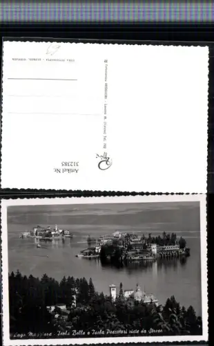312385,Piemonte Verbano-Cusio-Ossola Lago Maggiore Isola Bella e Isola Pescatori viste da Stresa