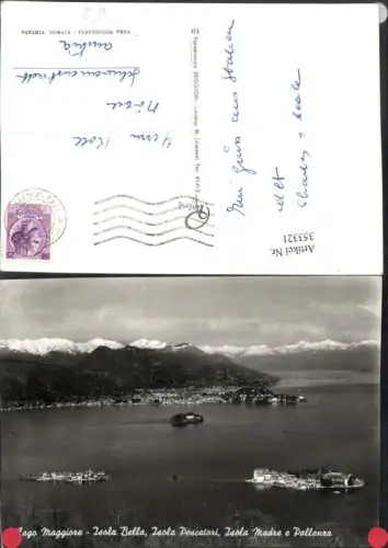 353321,Piemonte Verbano-Cusio-Ossola Lago Maggiore Isola Bella Pescatori Madre e Pallanza Totale