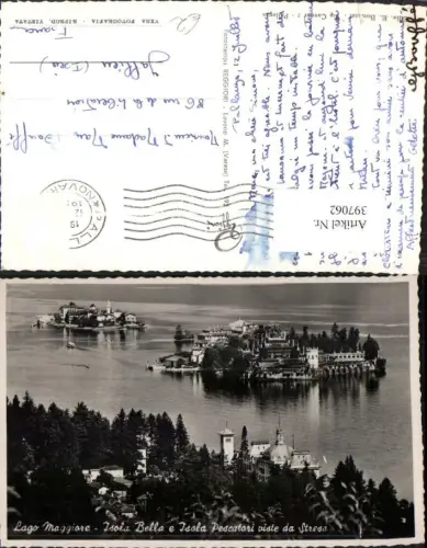 397062,Piemonte Verbano-Cusio-Ossola Isola Bella e Isola Pescatori viste da Stresa Inseln