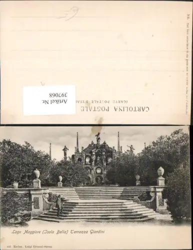 397068,Piemonte Verbano-Cusio-Ossola Isola Bella Terrazza Giardini Terrasse