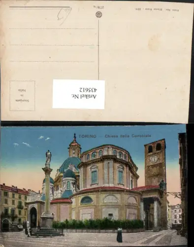 435612,Piemonte Torino Turin Chiesa della Consolata Kirche