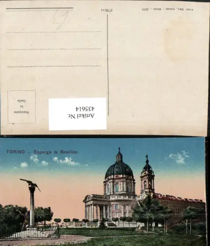 435614,Piemonte Torino Turin Superga la Basilica Kirche