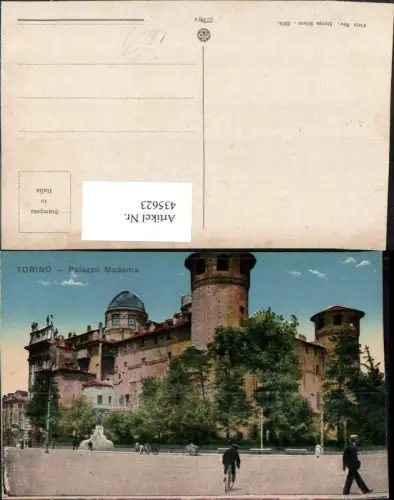 435623,Piemonte Torino Turin Palazzo Madama Gebäude Türme
