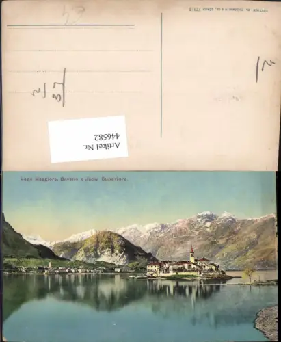 446582,Piemonte Verbano-Cusio-Ossola Baveno e Isola Superiore Insel Bergkulisse