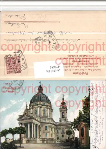 472659,Piemonte Torino Turin Chiesa Reale di Superga Kirche