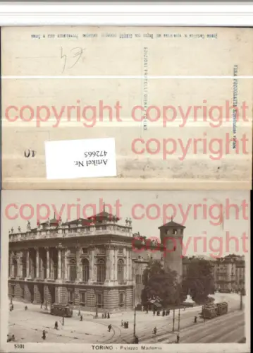472665,Piemonte Torino Turin Palazzo Madama Palast