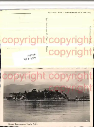 472666,Piemonte Verbano-Cusio-Ossola Stresa Borromes Isola Bella Insel
