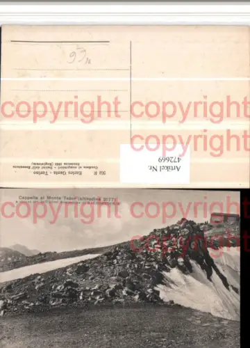 472669,Piemonte Torino Bardonecchia Cappella al Monte Tabor Kapelle