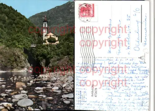 472678,Piemonte Verbano-Cusio-Ossola Cannobio Orrido di S. Anna Kirche