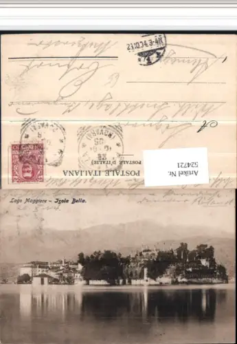 524721,Piemonte Verbano-Cusio-Ossola Isola Bella Insel Bergkulisse