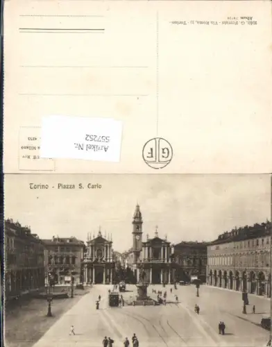 557252,Piemonte Turin Torino Piazza S. Carlo