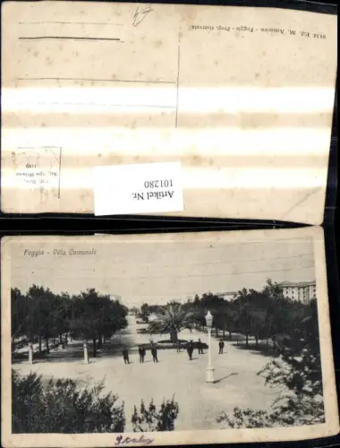 101280,Apulien Foggia Villa Comunale