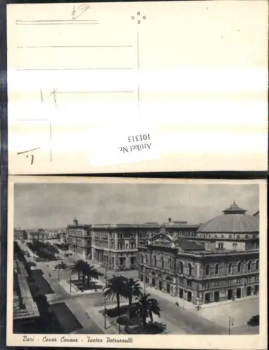101313,Apulien Bari Corso Cavour Teatro Petruzzelli