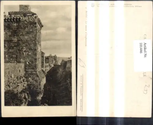 101446,Apulien Rodi Garganico Le mura d Inghilterra