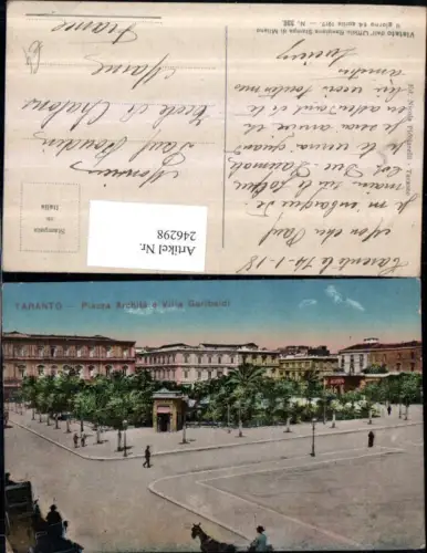 246298,Taranto Piazza Archita e Villa Garibaldi