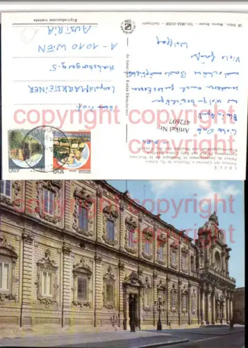 472697,Puglia Lecce Palazzo del Governo e Basilica di S. Croce Kirche