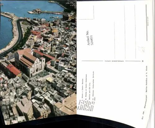 524451,Puglia Bari Basilica di S. Nicola e Centro Storico Kirche