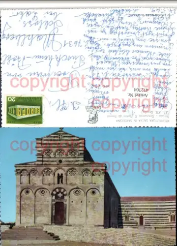 472704,Sardegna Sassari Borutta Santuario S. Pietro di Sorres Kirche