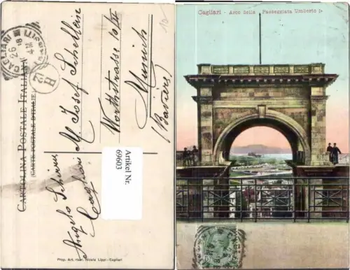 69603,Cagliari Arco della Passeggiata Umberto