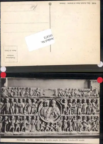 101873,Siracusa Musco Sarcofago