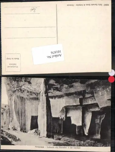 101876,Siracusa Latomia Paradiso Cordari