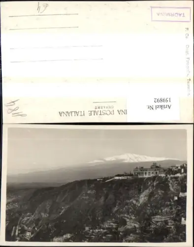 159892,Sicilia Messina Taormina Teilansicht