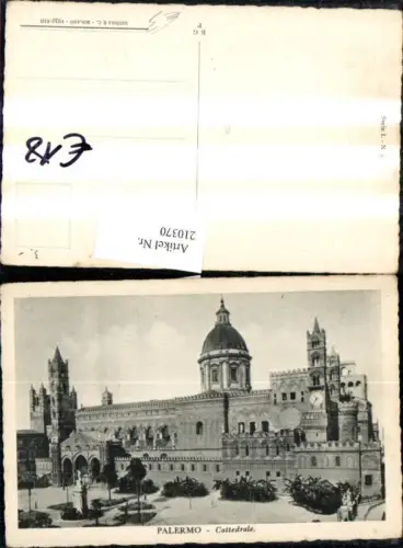 210370,Sicilia Palermo Cattedrale Kirche