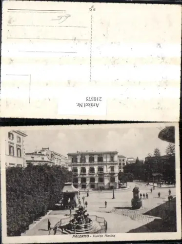210375,Sicilia Palermo Piazza Marina