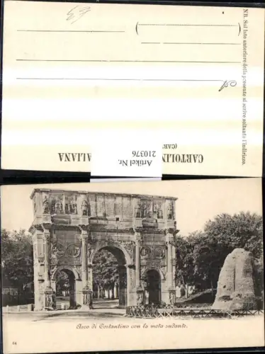 210376,Sicilia Arco di Costantino con la meta sudante