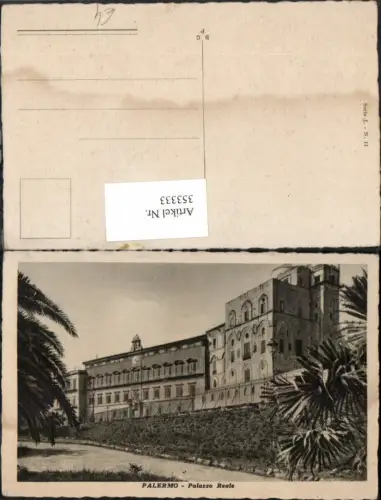 353333,Sicilia Palermo Palazzo Reale Königspalast