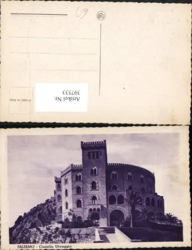 397533,Sicilia Palermo Castello Utveggio Burg