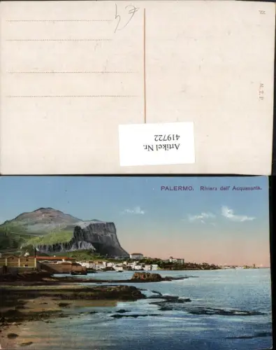 419722,Sicilia Palermo Riviera dell Acquasanta Küste