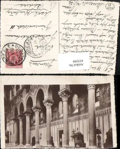 435599,Sicilia Palermo Monreale Duomo Porte sinistra Kirche Säulen