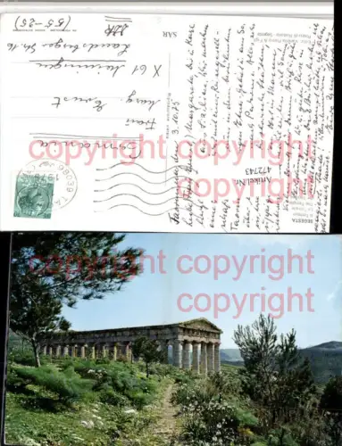 472743,Sicilia Trapani Segesta Il Tempio Tempel